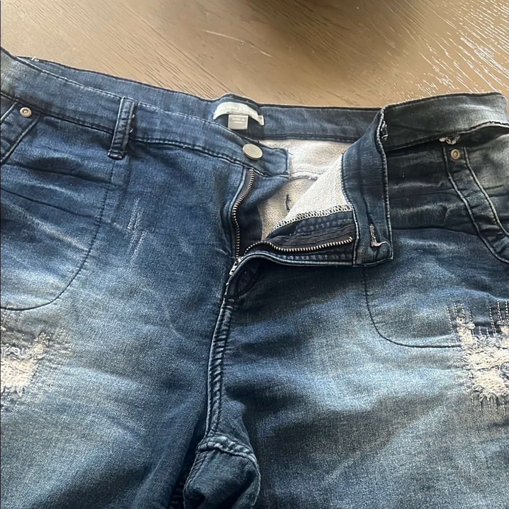 New York & Company Dark Blue Jeans